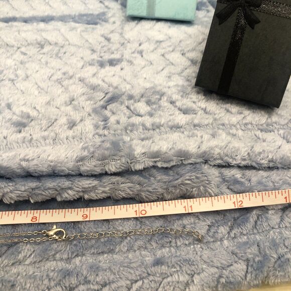 Tiny Key Pendant Silver Necklace - Picture 4 of 10